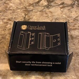 White  Door Lock Reinforcement Kit